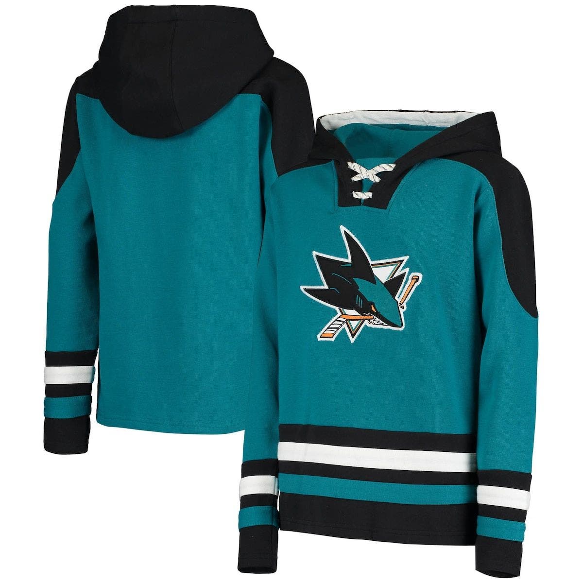 san jose sharks zip up hoodie