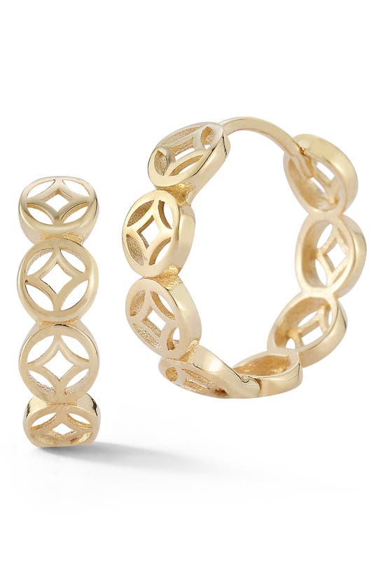 Ember Fine Jewelry 14k Gold Huggie Hoop Earrings