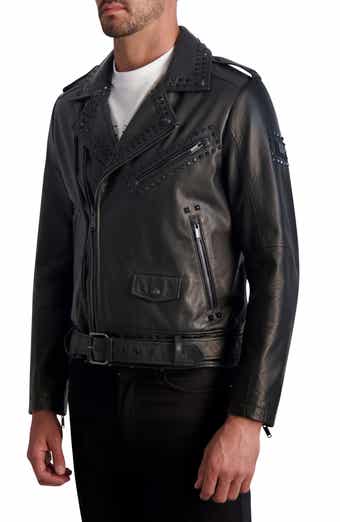 Frye strabler leather clearance moto jacket