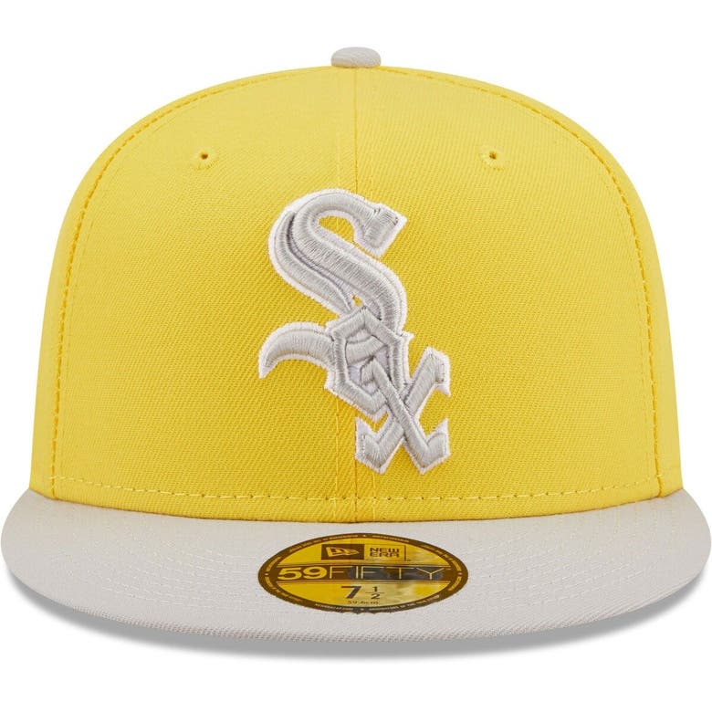 New Era Yellow/gray Chicago White Sox Spring Color Pack Twotone