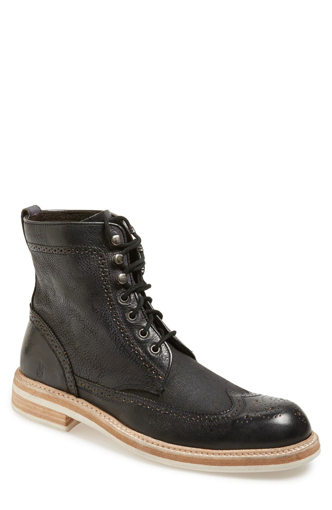 john varvatos wingtip shoes