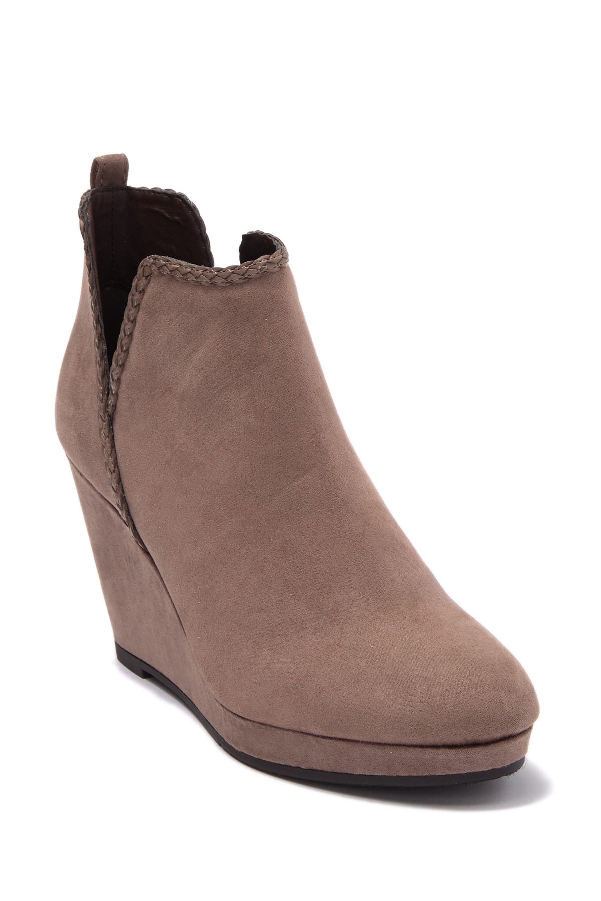cl by laundry wedge bootie