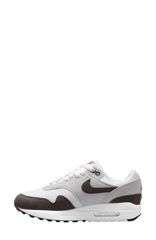 Shop Nike Air Max 1 Sneaker In Neutral Grey/brown/white