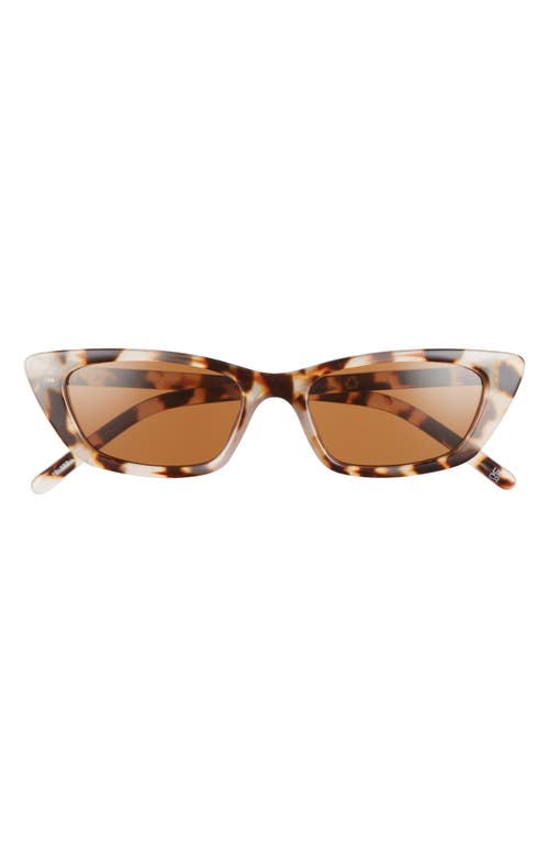 AIRE Titania V2 53mm Cat Eye Sunglasses in Cookie Tort /Brown Mono