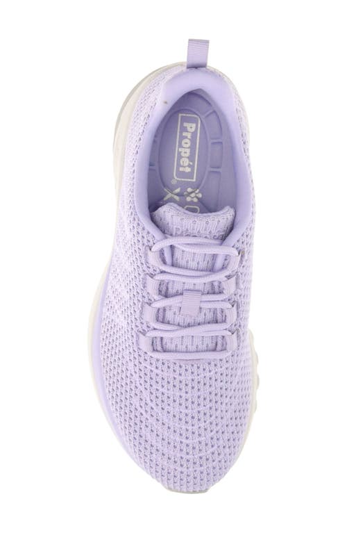Propét Tour Knit Sneaker In Lavender