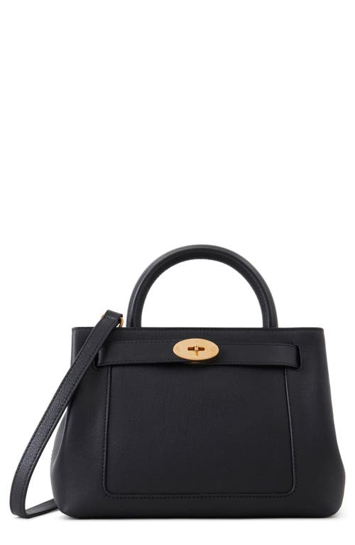 Mulberry Small Islington Silky Calfskin Satchel in Black at Nordstrom