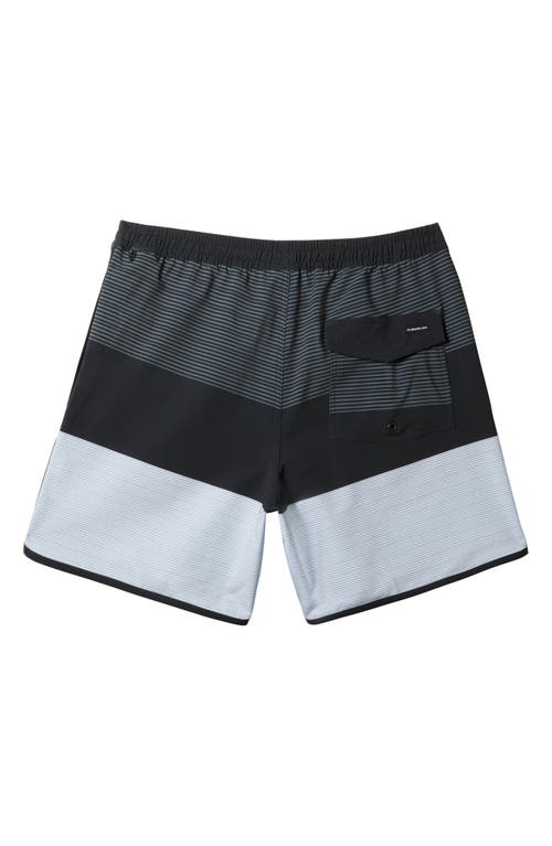 Quiksilver Surfsilk Tijuana Swim Trunks In Black