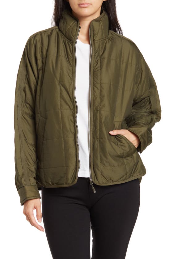 Thread & Supply Thread And Supply Quilted Jacket In Olive