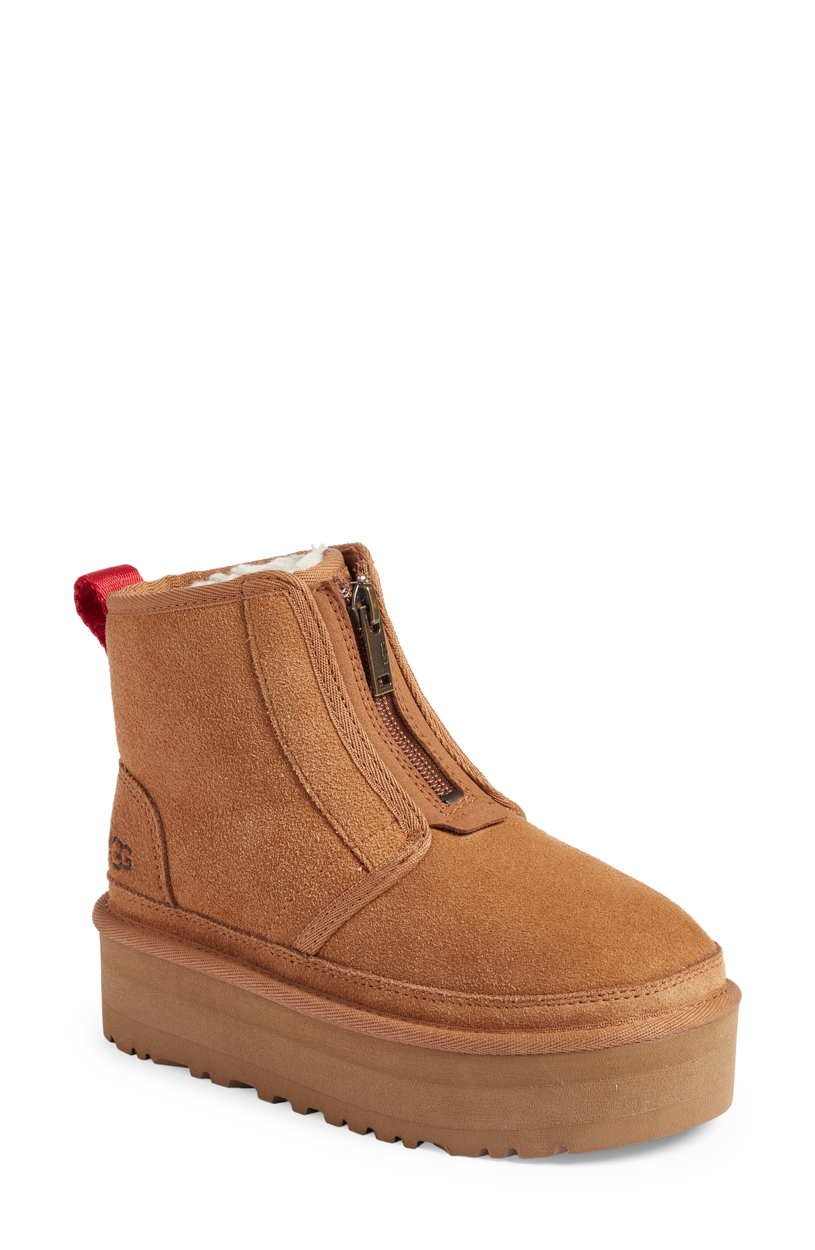 UGG Kids' Neumel Zip Platform Boot 