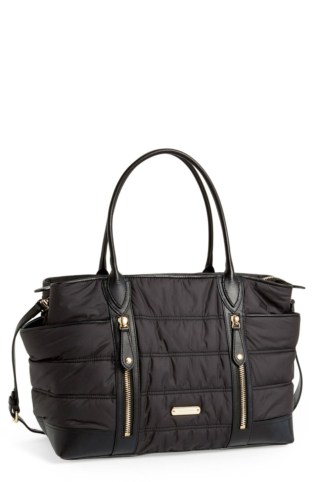 burberry quilted diaper bag