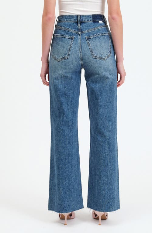 Shop Daze Far Out High Waist Wide Leg Jeans In Stunner