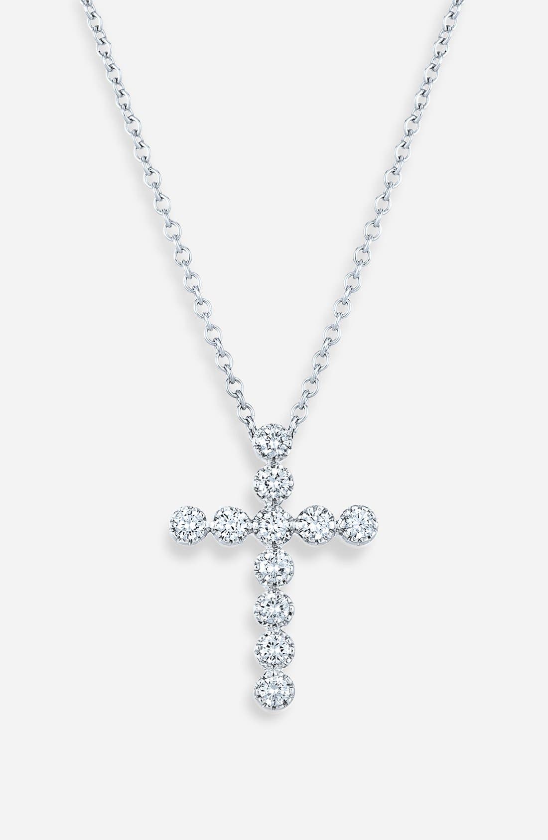Kwiat Diamond Cross Pendant Necklace Nordstrom