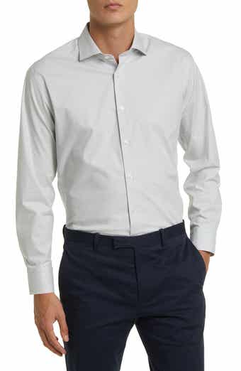 BOSS Hank Slim Fit Solid Dress Shirt Nordstrom