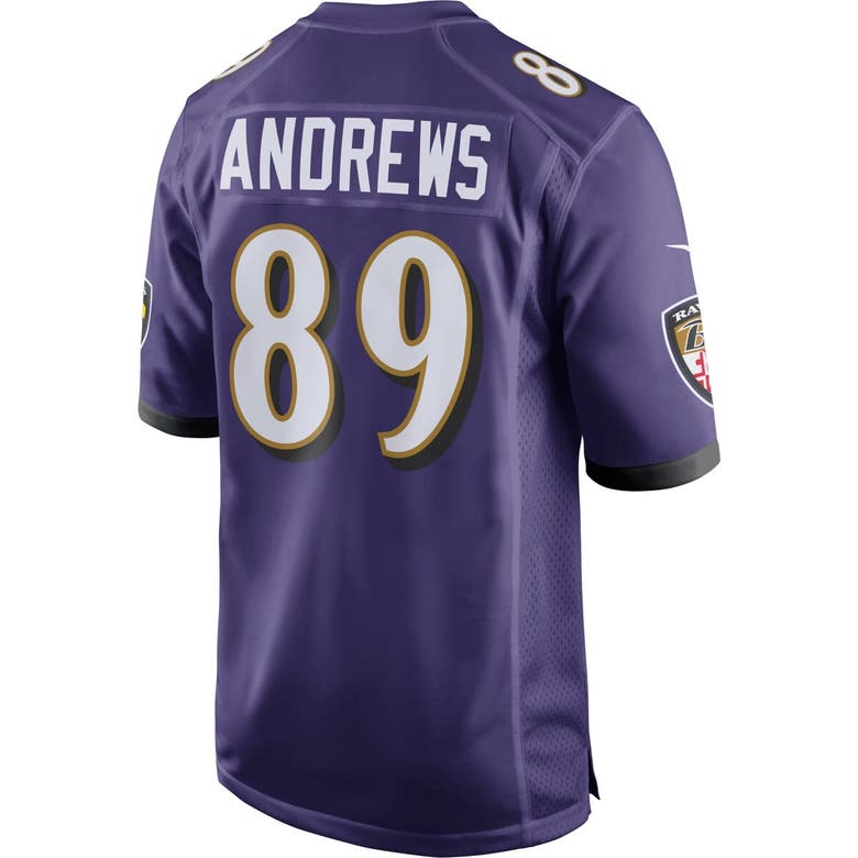 Shop Nike Mark Andrews Purple Baltimore Ravens Game Jersey