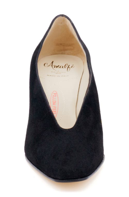 Amalfi By Rangoni Felice Pump In Black Cashmere