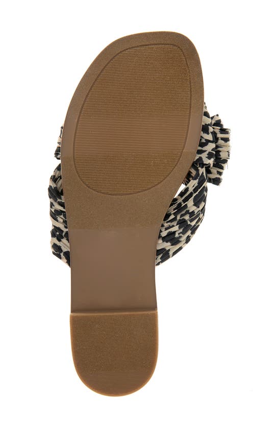 Shop Kensie Renata Bow Slide Sandal In Leopard