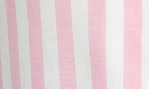 Shop Felina Mirielle Short Pajamas In Sea Pink Stripe