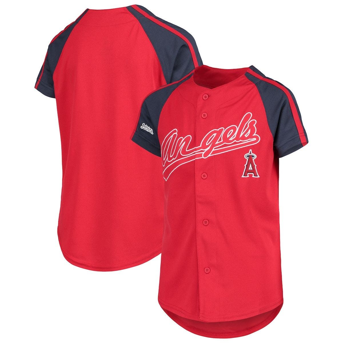 black and red angels jersey