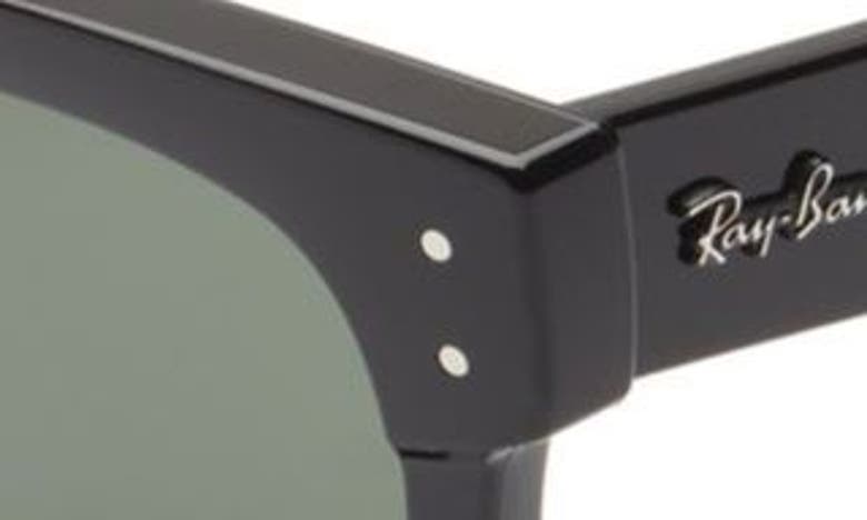 Ray Ban Ray-ban Mega Hawkeye 53mm Square Sunglasses In Black