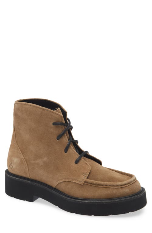 Rag & Bone Tucker Moc Toe Boot In Khaki/olive Suede