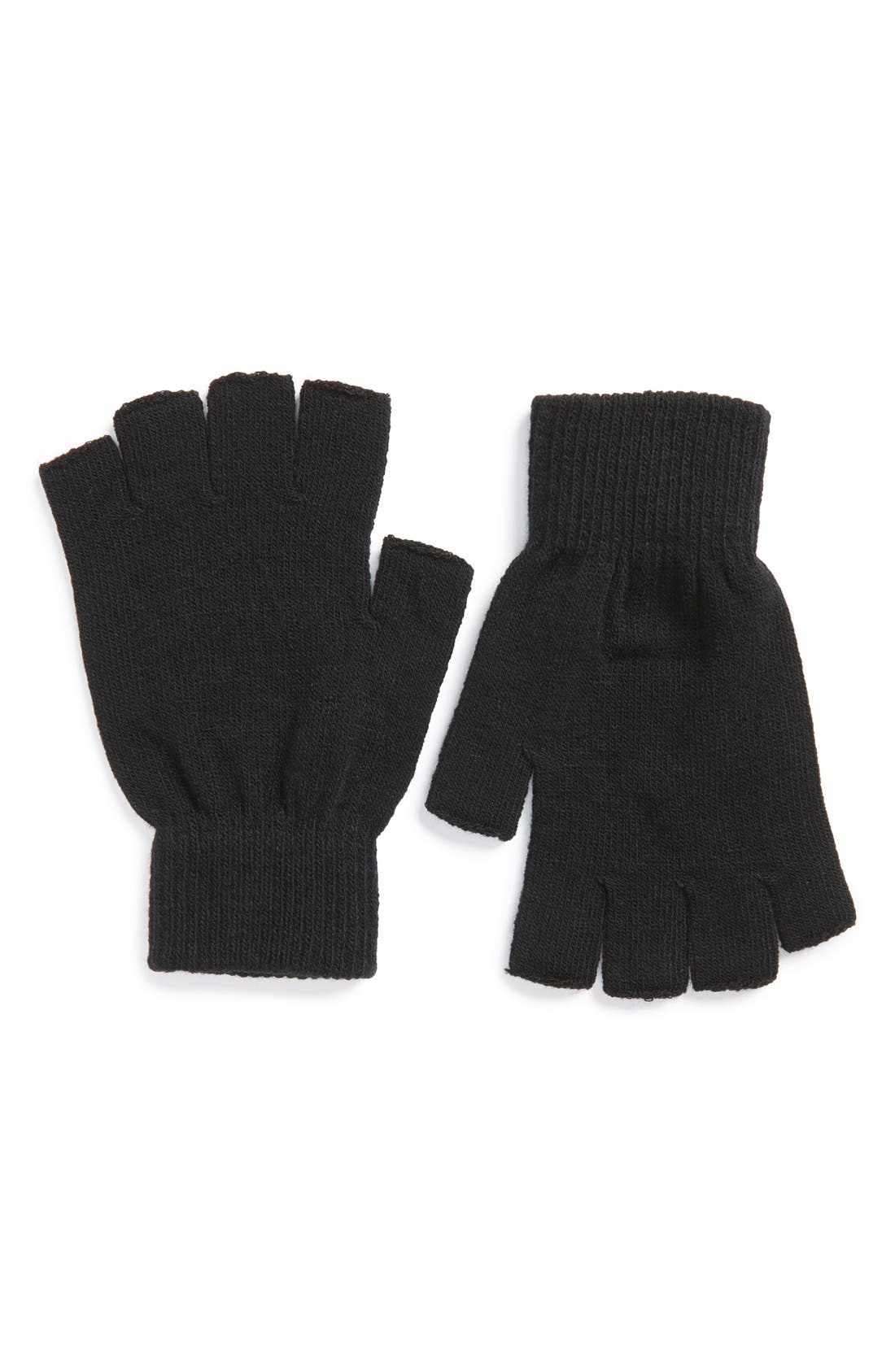 Topman Knit Fingerless Gloves Nordstrom