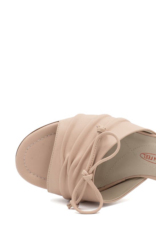 Shop Amalfi By Rangoni Desio Strappy Slide Sandal In Fard Parmasoft - Matching Bow