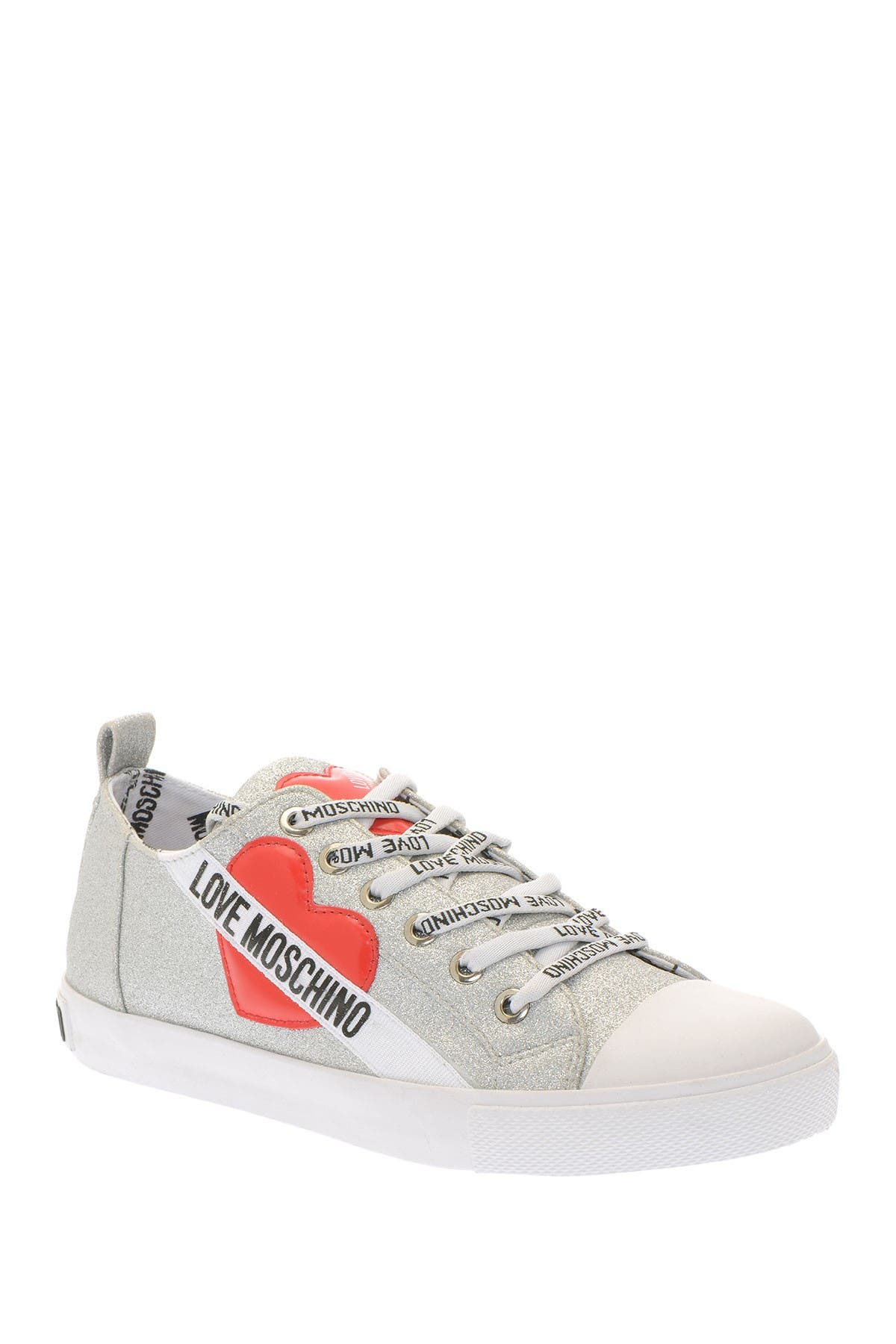 moschino logo sneakers