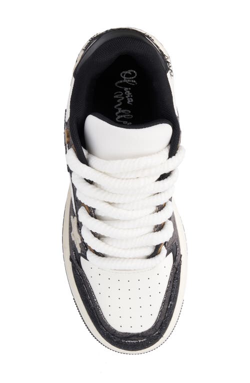 Olivia Miller Stars Chunky Sneaker In Black