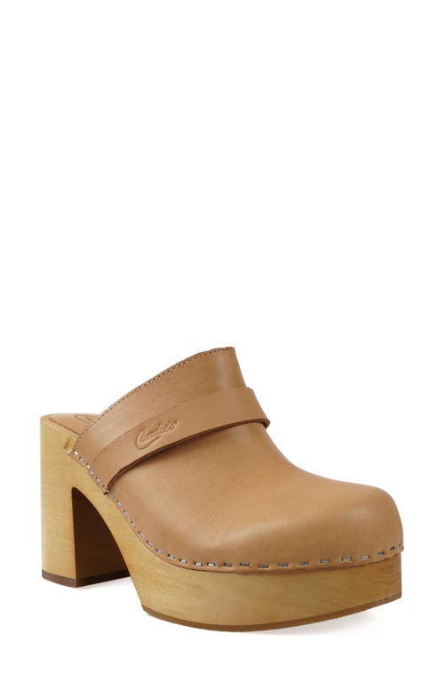 Candies Candie's Blaze Platform Clog In Natural