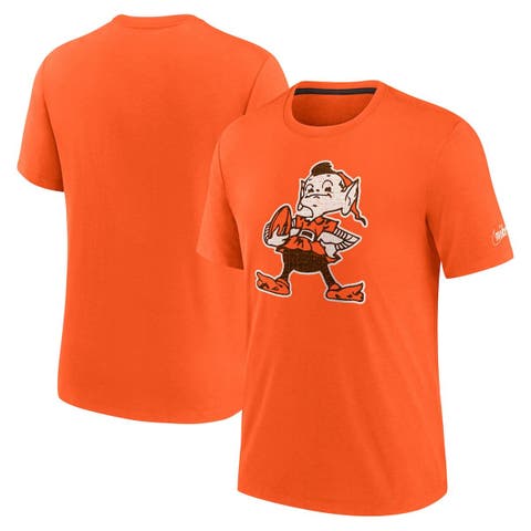 Men's Nike Orange Tampa Bay Buccaneers Playback Logo Tri-Blend T-Shirt