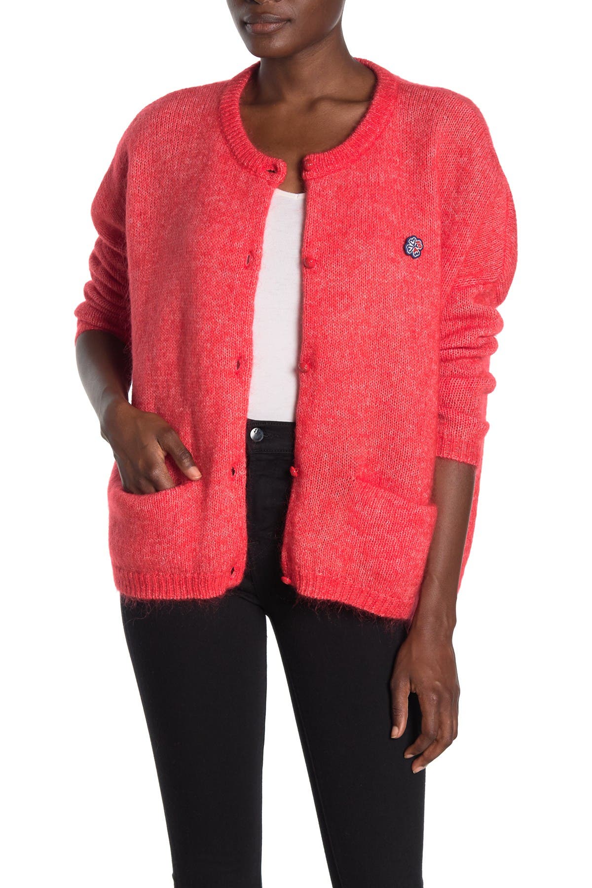 chunky boxy cardigan
