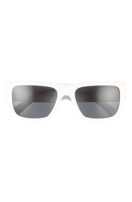 VERSACE 56MM RECTANGLE SUNGLASSES,VE440656-X