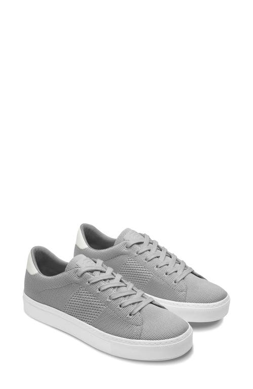 GREATS Royale Knit Sneaker in Grey/White