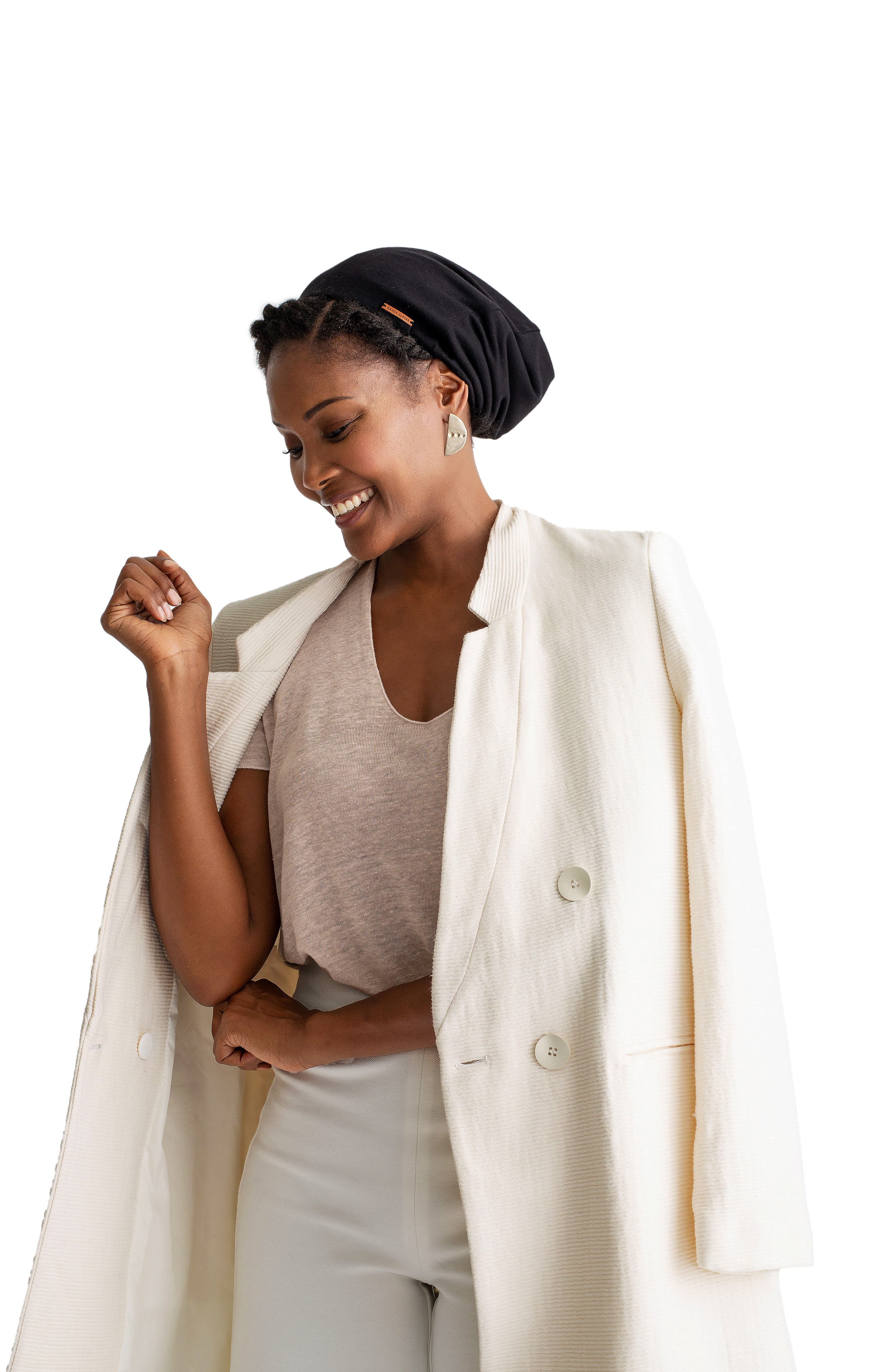 Grace Eleyae Slap Satin Lined Cap 