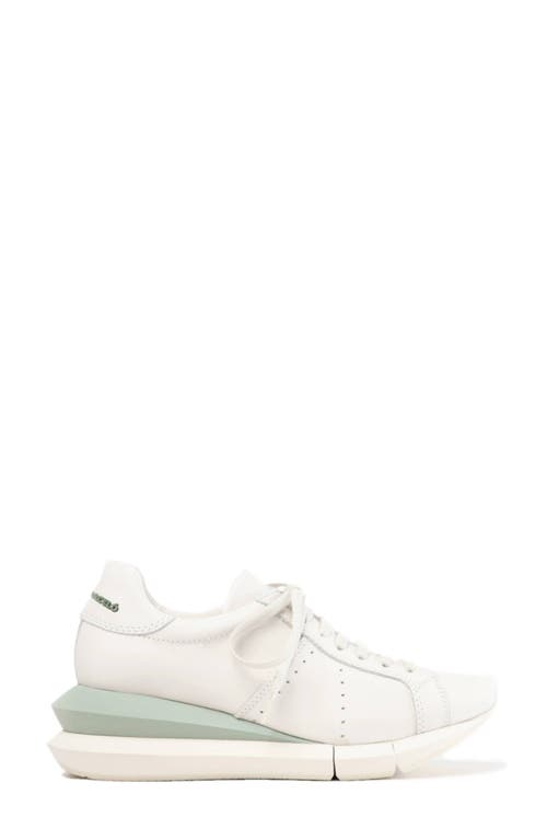 Paloma Barceló Paloma Barcelo Alenzon Wedge Sneaker In White