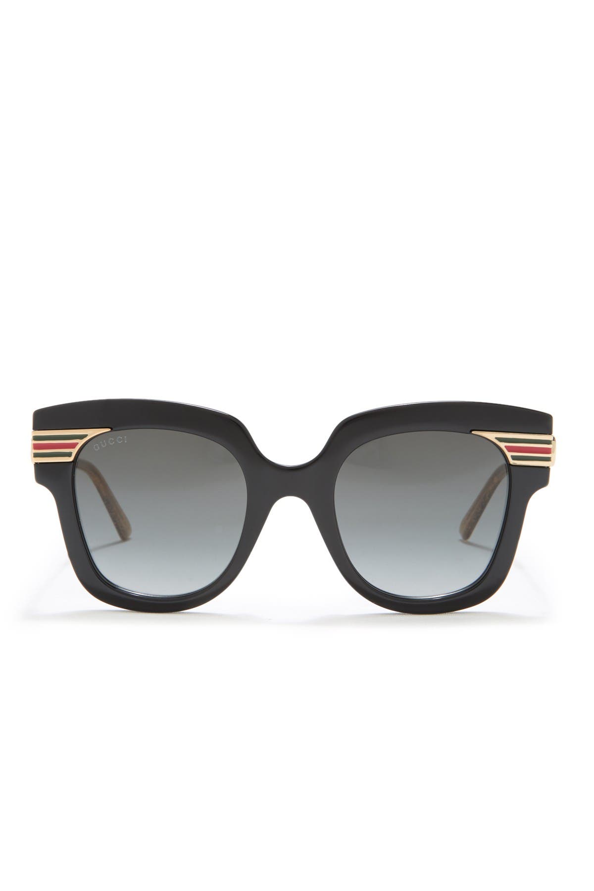 gucci 50mm square sunglasses