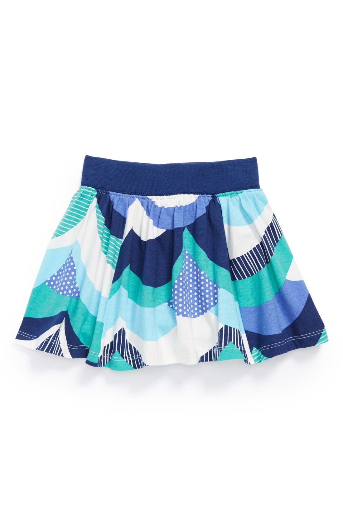 Tea Collection 'Coastal Waves' Twirl Skort (Toddler Girls, Little Girls