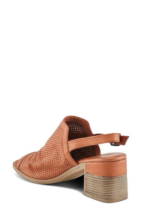 Spring Step Noctium Slingback Sandal In Camel