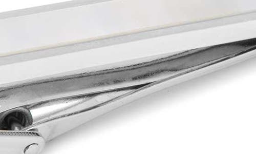 Cufflinks, Inc . Ox And Bull Trading Co. Semiprecious Tie Clip In Silver/white