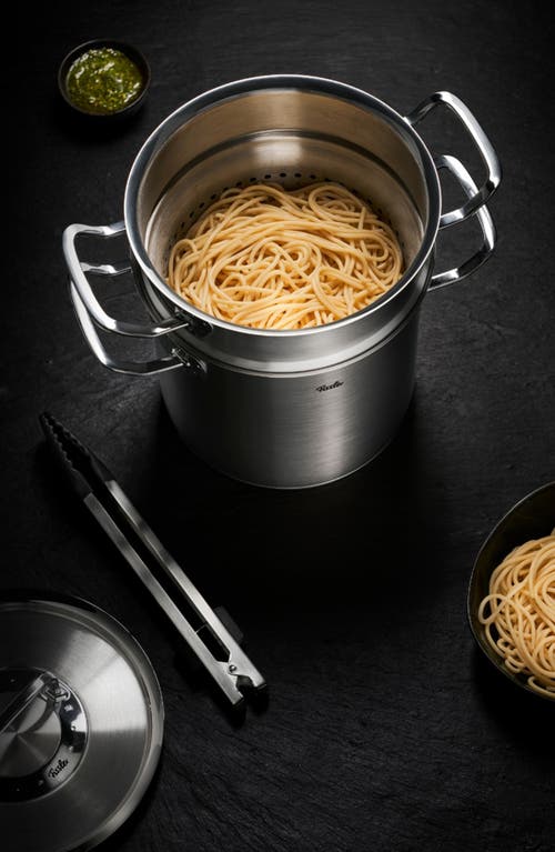 Fissler Original-profi Collection Stainless Steel Multipot With Steamer Insert And Metal Lid In Stainless Steel