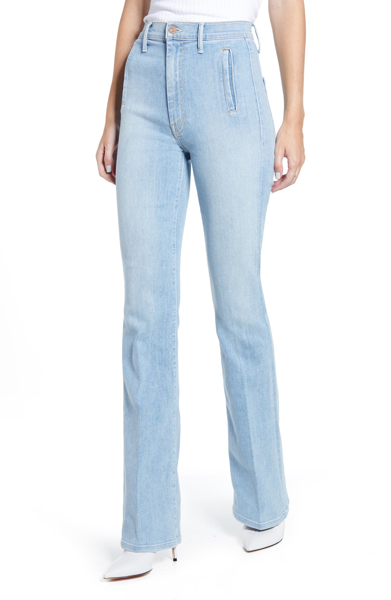 MOTHER The Drama Flare Jeans (Mapping It Out) | Nordstrom