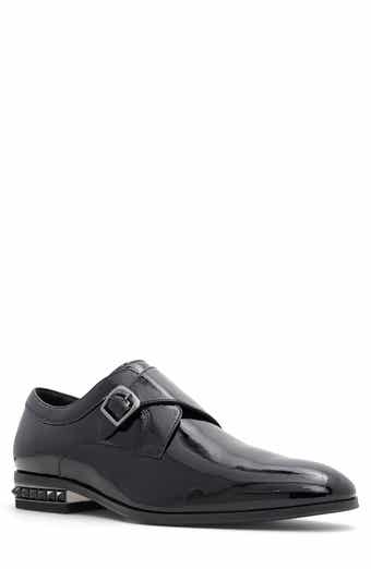 Spazzolato leather 2024 monk strap loafer