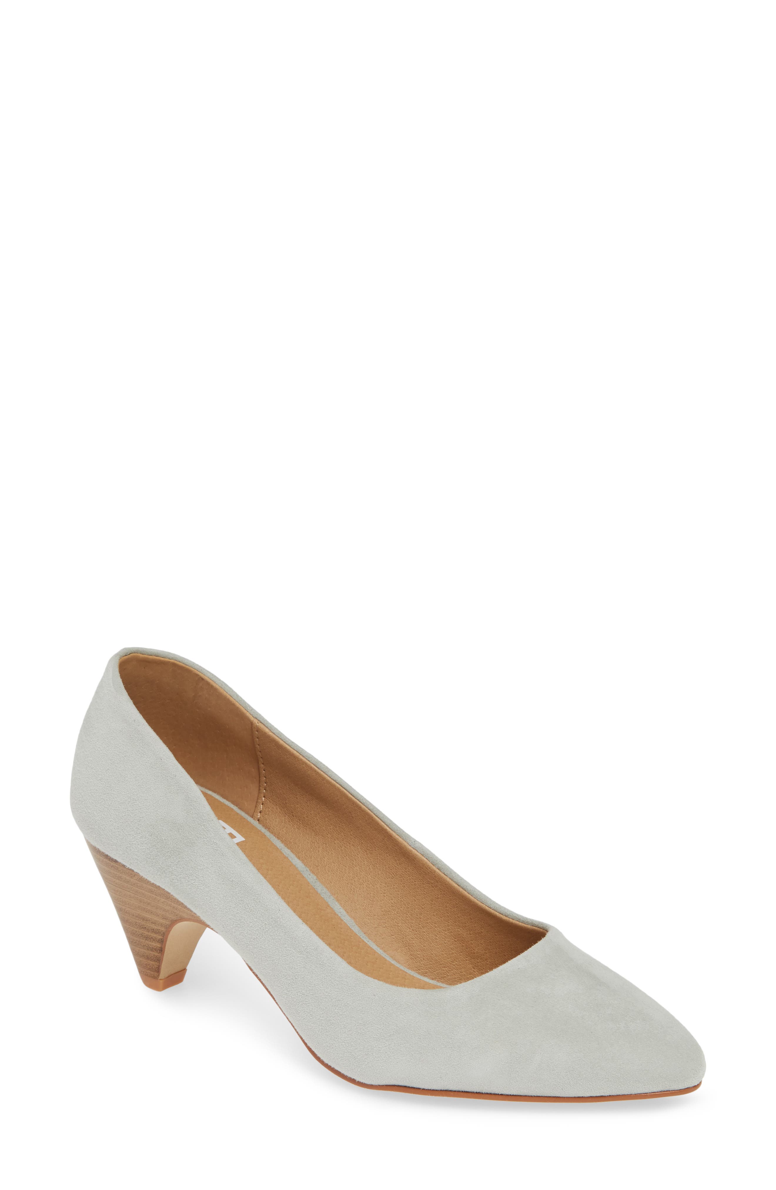 M4D3 Halle Statement Heel Pump- Blue