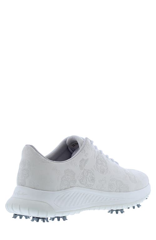 Shop Robert Graham Granjero Golf Shoe In White