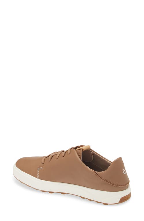 Olukai Wailea Waterproof Spikeless Golf Shoe In Tan/tan