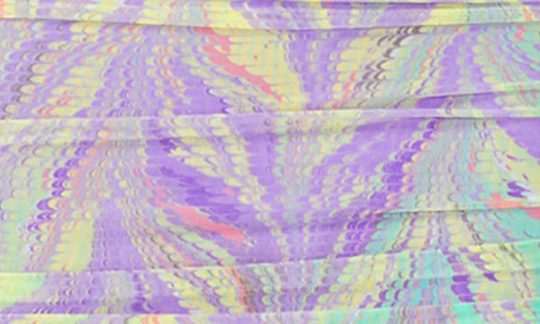 Shop Afrm Hazel Print Sleeveless Midi Dress In Neon Citrus Swirl
