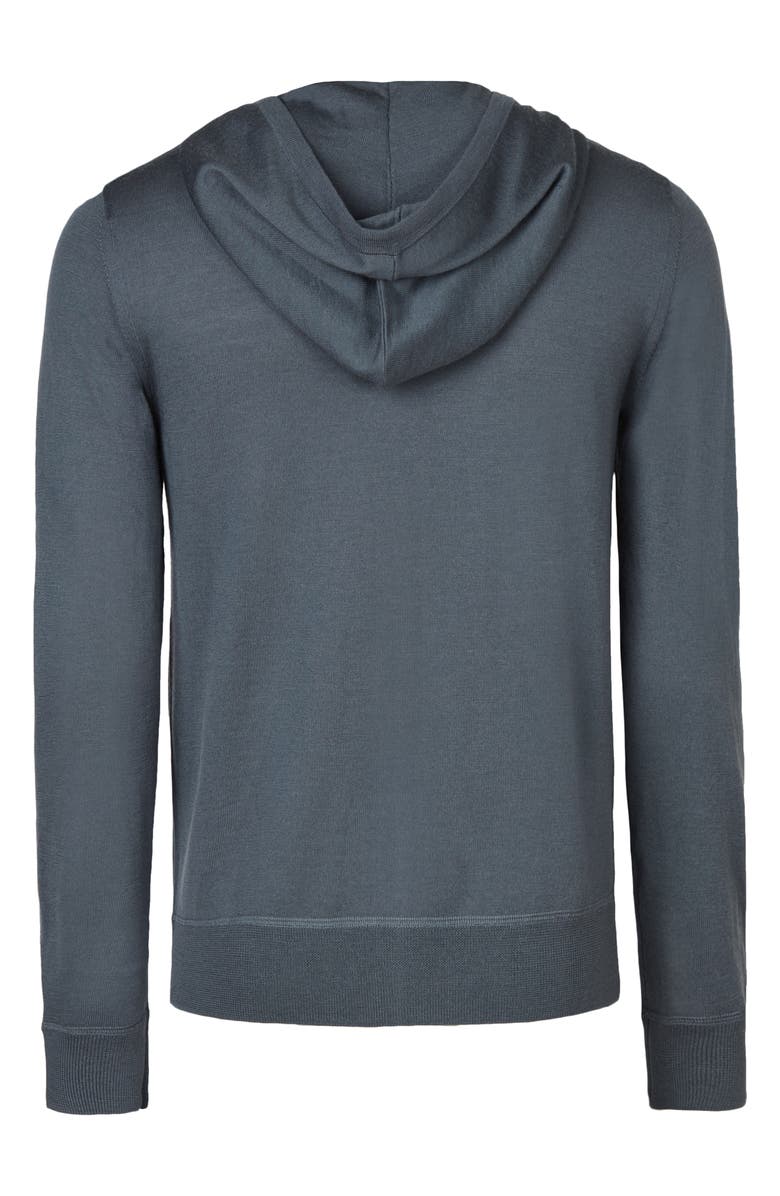 AllSaints Mode Slim Fit Merino Wool Zip Hoodie | Nordstrom AllSaints Mode Slim Fit Merino Wool Zip Hoodie | Nordstrom