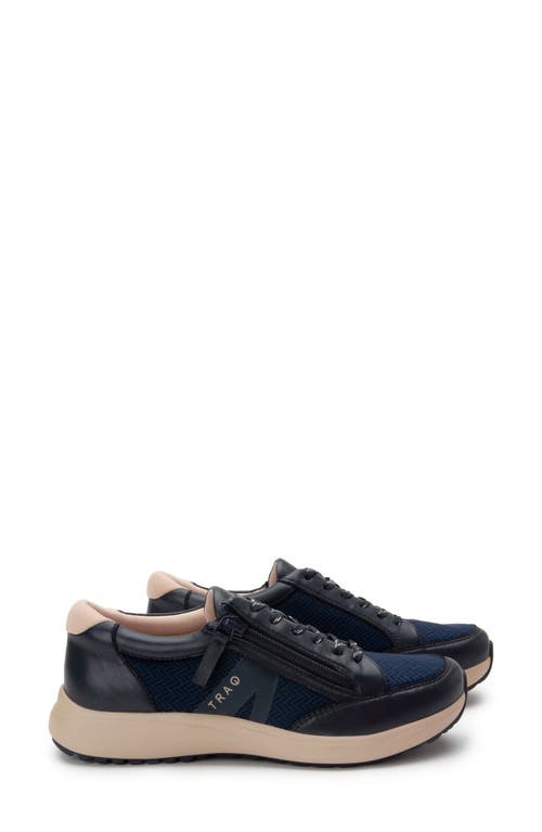 Eazee Sneaker in Navy Leather