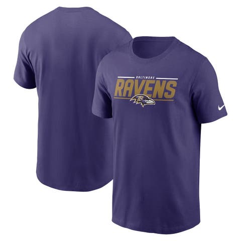 Men's Nike Purple Baltimore Ravens Primary Logo T-Shirt