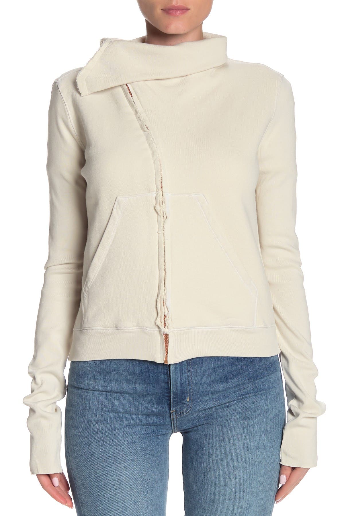 frank and eileen asymmetric sweatshirt